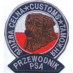 Emblemat funkcjonariuszy - przewodników psów służbowych