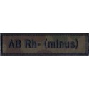 AB Rh- (minus) wz.2010