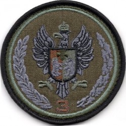Emblemat polowy 3 Podkarpackiej Brygady Obrony Terytorialnej - oficjalny