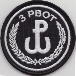 Emblemat 3 Podkarpackiej Brygady Obrony Terytorialnej na mundur galowy i wyjściowy (wg systemowego projektu)