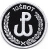 Emblemat 10 ŚBOT na mundur galowy i wyjściowy (wg załącznika do Decyzji Nr77/MON z 10.05.2019 r.)