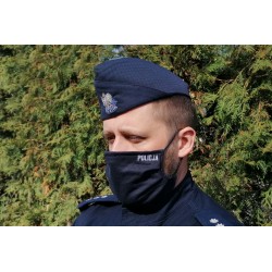 Maseczka granatowa POLICJA - rozmiar 1