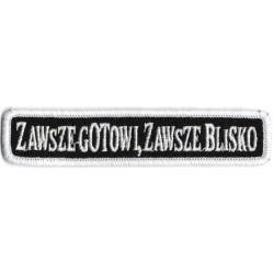 Emblemat ZAWSZE GOTOWI,...