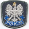 Godło orzeł POLICJA na czapkę garnizonową - rzep