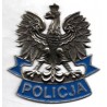 Orzeł metalowy na czapkę galową POLICJA