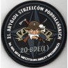 21 Brygada Strzelców Podhalańskich 21 BSP - oznaka okolicznościowa (rzep)