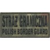 Straż Graniczna Polish Border Guard - naszywka polowa rzep