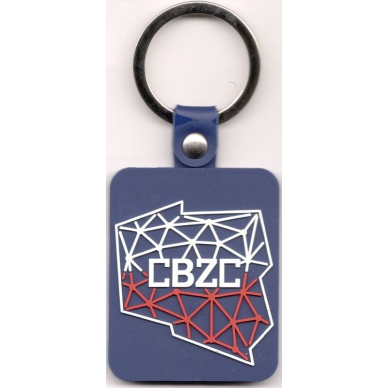 Brelok CBZC - THINK BEFORE YOU CLICK - PVC