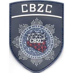Naszywka Centralne Biuro Zwalczania Cyberprzestępczości CBZC - rzep, PVC