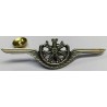 Odznaka wojskowego mechanika lotniczego - turbinka kolor srebrny