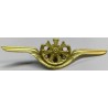Odznaka wojskowego technika lotniczego - turbinka kolor złoty