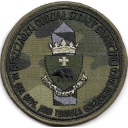 Bieszczadzki Oddział Straży Granicznej - naszywka na mundur polowy