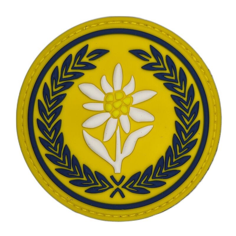 21 Batalion Logistyczny - 21 BSP - naszywka gumowa 3D, PVC (rzep) 75 mm