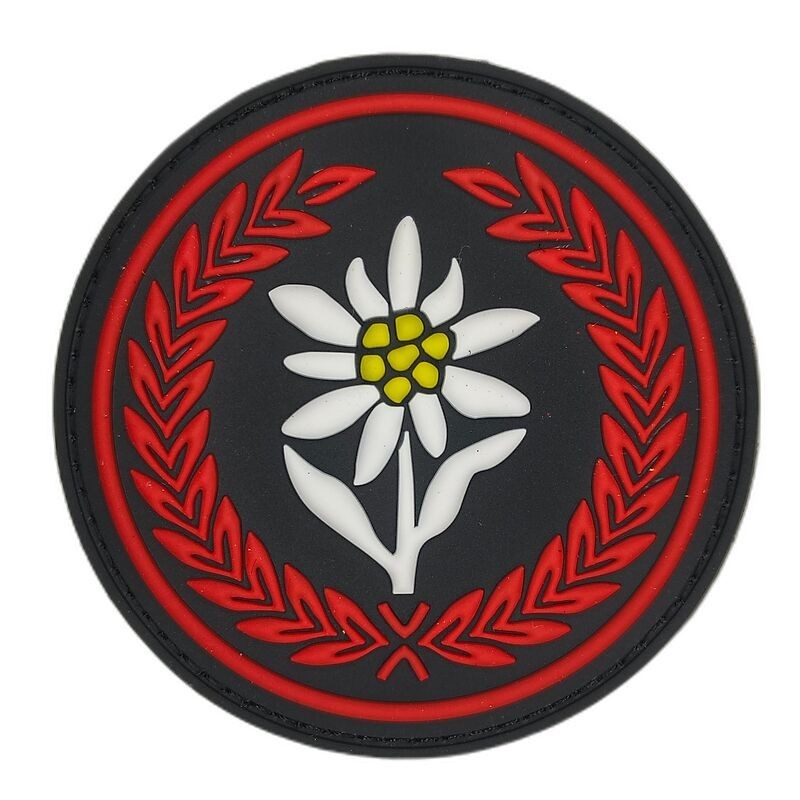 21 Batalion Saperów - 21 BSP - naszywka gumowa 3D, PVC (rzep) 75 mm