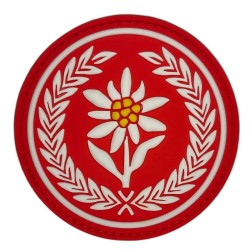 1 Batalion Strzelców Podhalańskich - 21 BSP - naszywka gumowa 3D, PVC (rzep) 75 mm