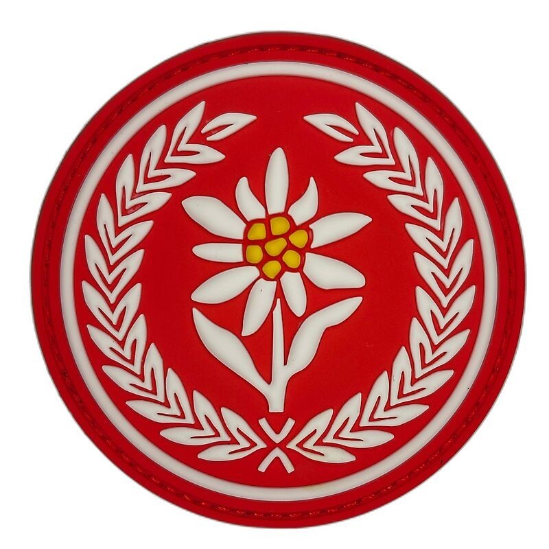 1 Batalion Strzelców Podhalańskich - 21 BSP - naszywka gumowa 3D, PVC (rzep) 75 mm