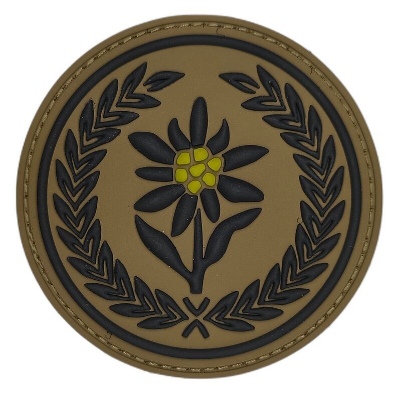 3 Batalion Strzelców Podhalańskich - 21 BSP - naszywka polowa gumowa 3D, PVC (rzep) 75 mm