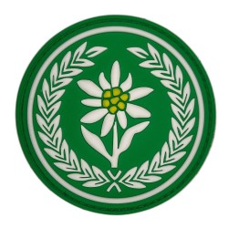 14 Dywizjon Artylerii Samobieżnej - 21 BSP - naszywka gumowa 3D, PVC (rzep) 75 mm