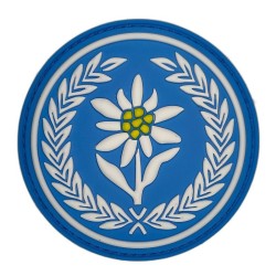 21 Dywizjon Artylerii Przeciwlotniczej - 21 BSP - naszywka gumowa 3D, PVC (rzep) 75 mm