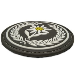 21 Lekki Batalion Górski - 21 BSP - naszywka gumowa 3D, PVC (rzep) 75 mm