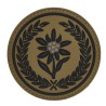 21 Lekki Batalion Górski - 21 BSP - naszywka polowa gumowa 3D, PVC (rzep) 75 mm