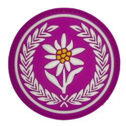 21 Brygada Strzelców Podhalańskich - kapelan - naszywka gumowa 3D, PVC (rzep) 75 mm