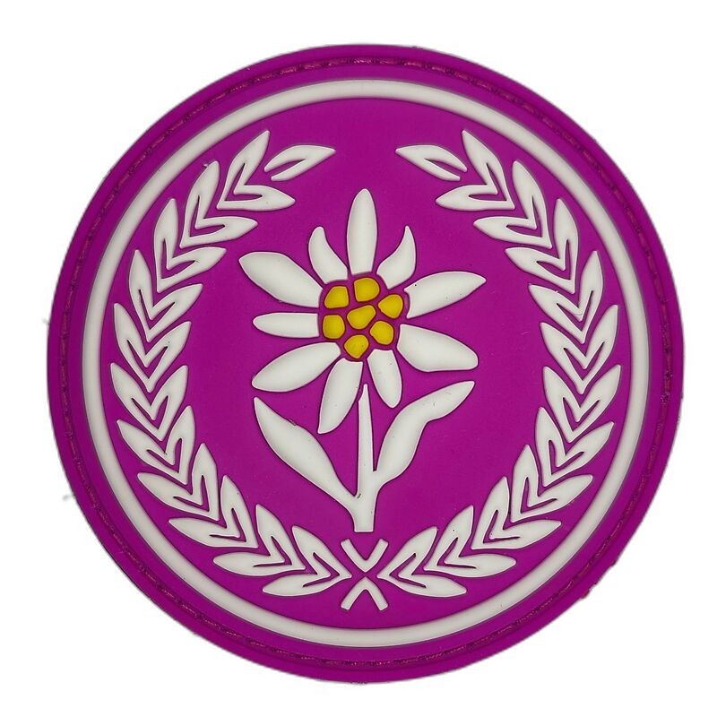 21 Brygada Strzelców Podhalańskich - kapelan - naszywka gumowa 3D, PVC (rzep) 75 mm