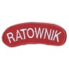 Ratownik - czerwony (rzep)